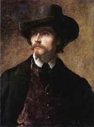 Self portrait, 1853